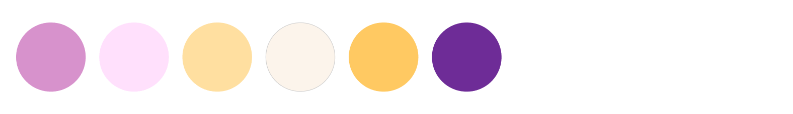 UX Foundations Color palette