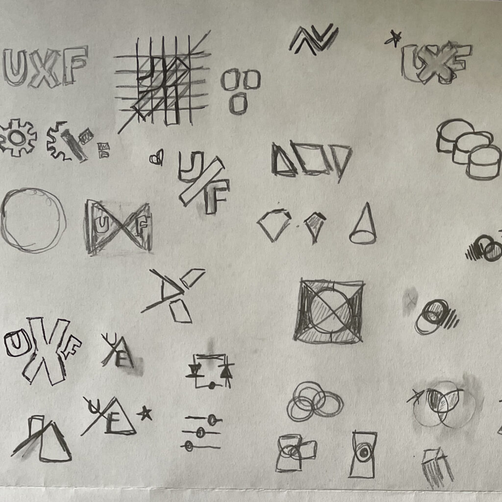 UX Foundations Logo Sketches 3