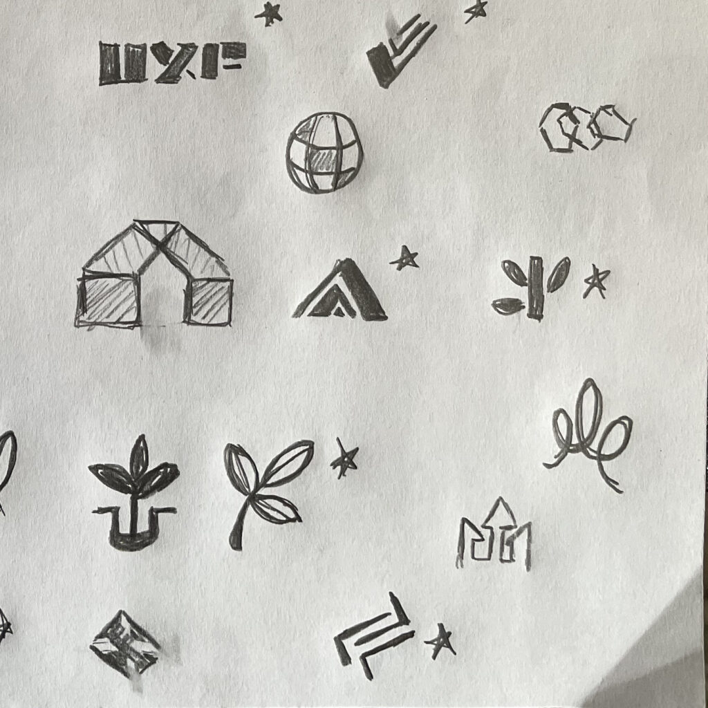 UX Foundations Logo Sketches 2