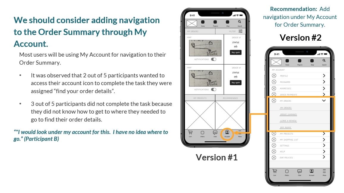 Usability Study Insight 2